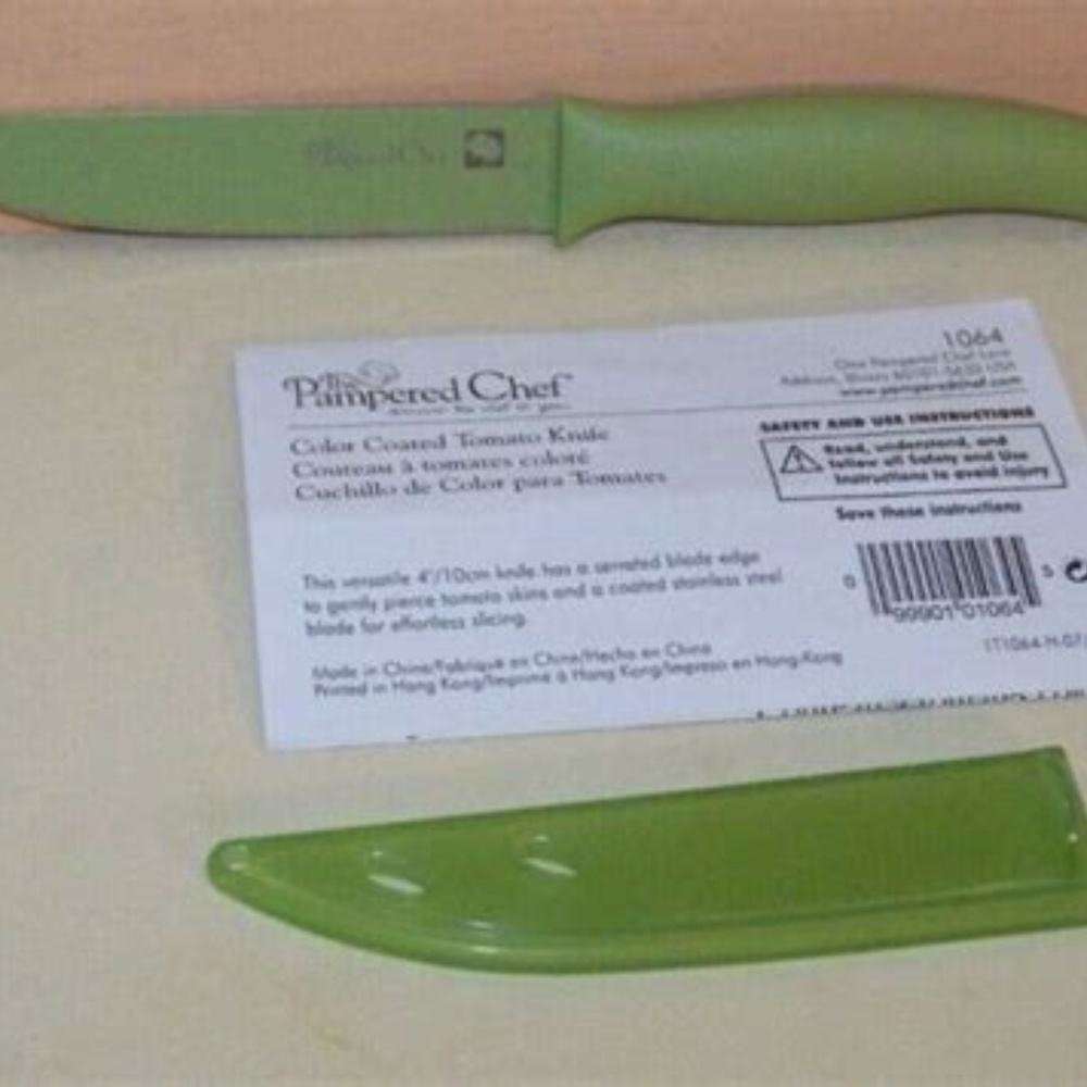 Pampered Chef Coated Tomato Knife #1064 - Picture 2 of 4